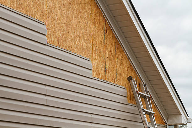Professional Siding technician working in Idledale, CO